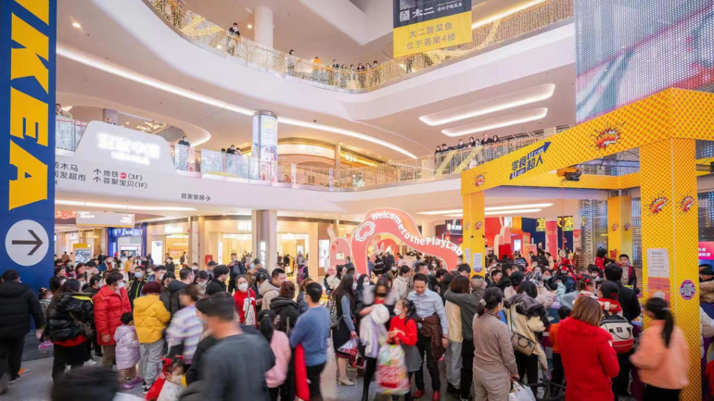 锡山丨劲销超9000万！春节期间，澳门新葡京博彩官网民来这家商场报复性消费