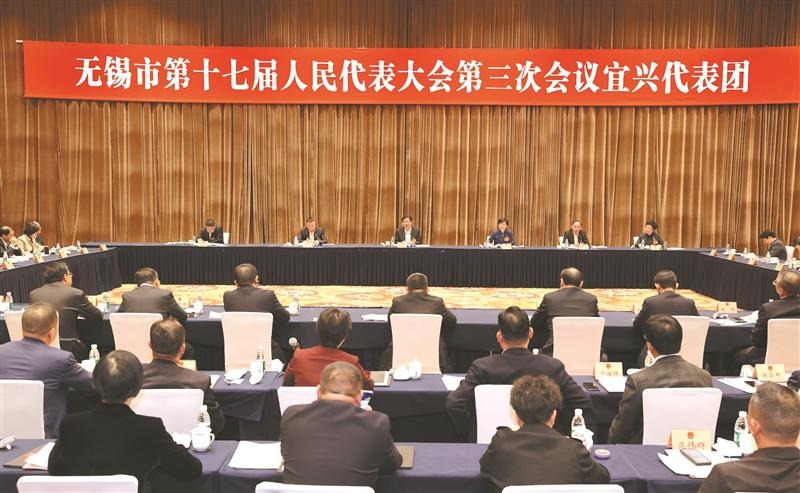 赵建军参加宜兴代表团审议时强调 唱响